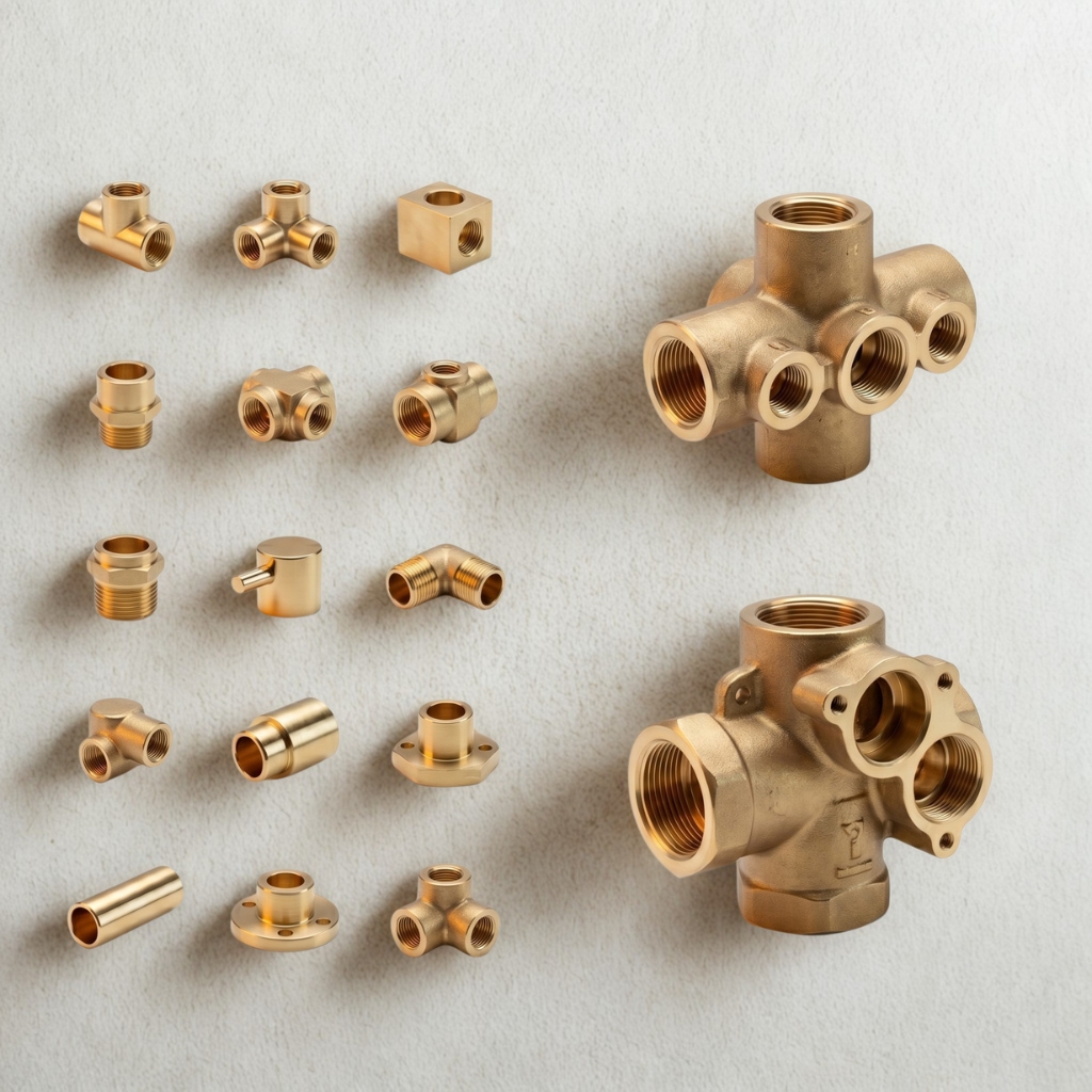 brass casted parts