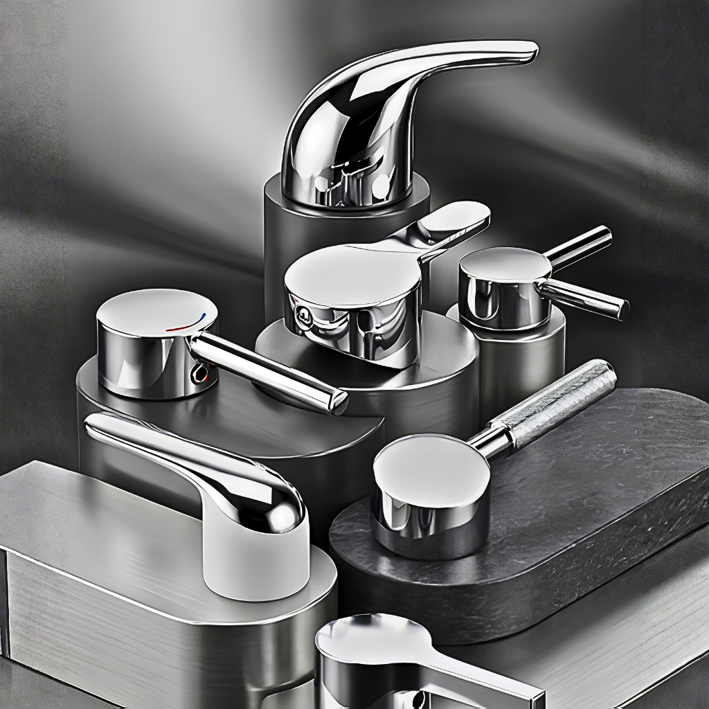 zinc faucet handle sq